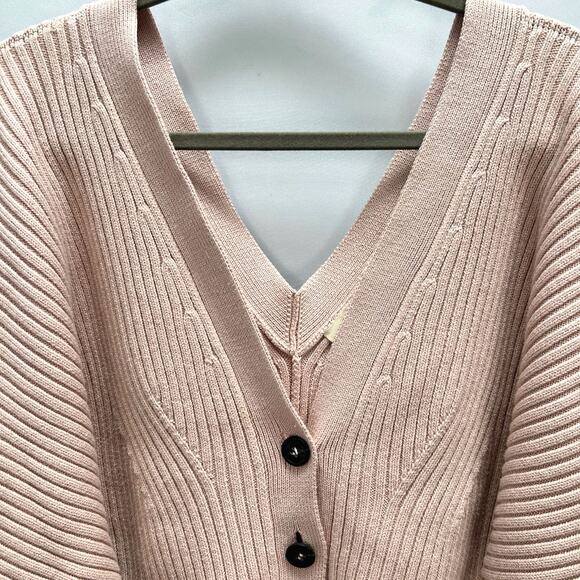 Mara Hoffman Naenia & Emilia Cotton Sweater Set in Blush, Sz S/M - Picture 8 of 13